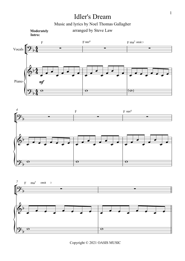 Idlers Dream (arr. Steve Law)