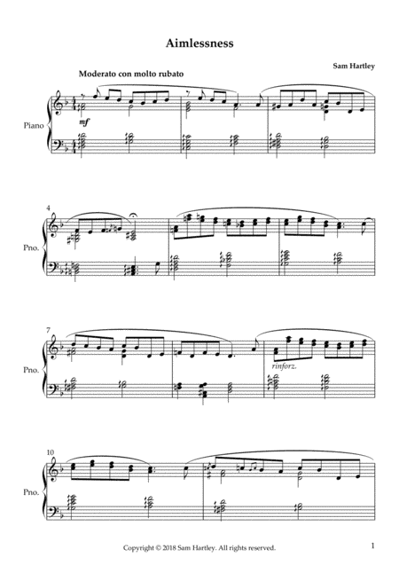 Aimlessness - Summer Night (Sam Hartley)