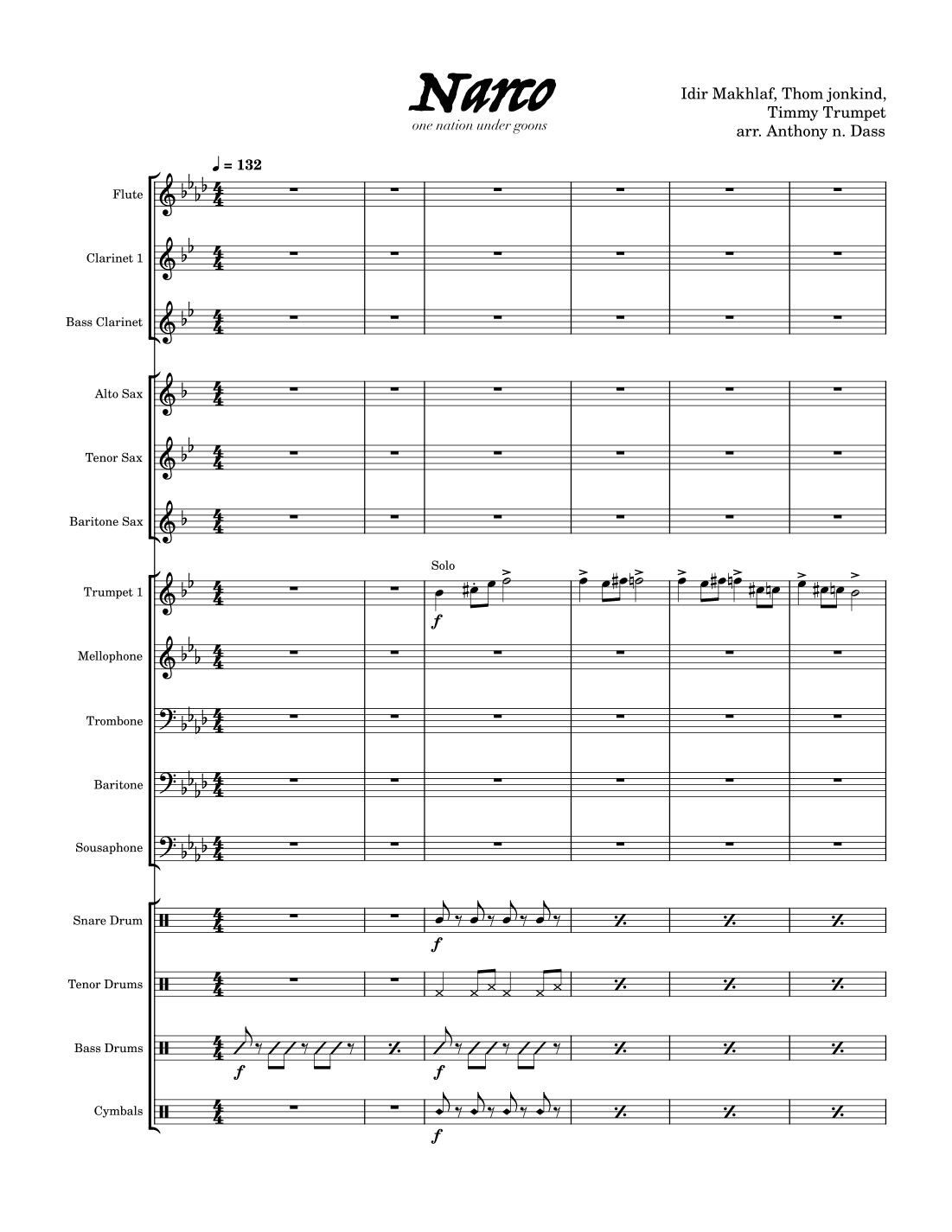 Narco (arr. Anthony N. Dass)