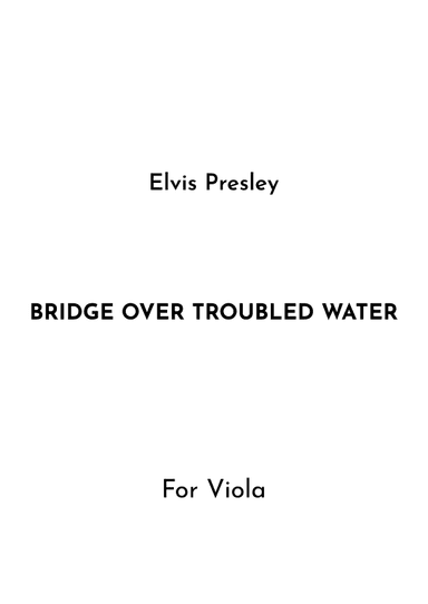 Bridge Over Troubled Water (arr. Jireh J.)
