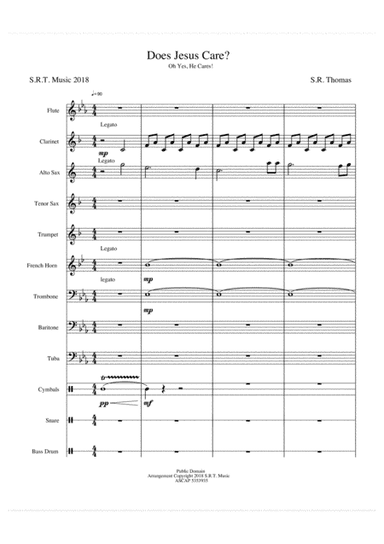 Does Jesus Care? (arr. SRT Music)