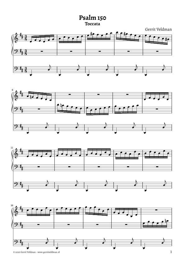 Psalm 150 (toccata)