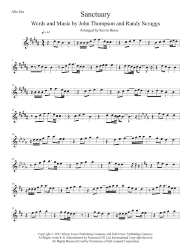 Sanctuary (arr. Kevin Busse)