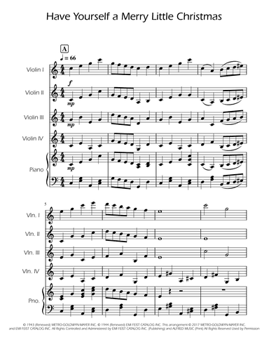 Have Yourself A Merry Little Christmas (arr. Ygor Nunes)