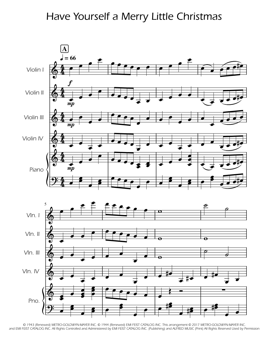 Have Yourself A Merry Little Christmas (arr. Ygor Nunes)