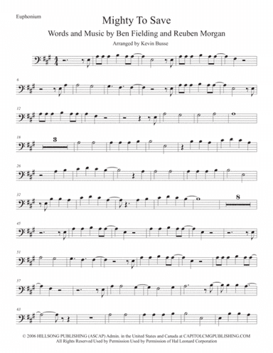 Mighty To Save (arr. Kevin Busse)
