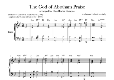 The God of Abraham Praise (arr. Davi Rocha Campos)
