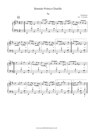 Bonnie Prince Charlie (arr. Julia Gordon)