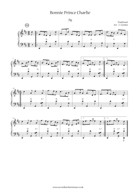 Bonnie Prince Charlie (arr. Julia Gordon)