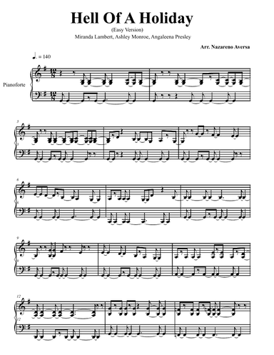 Hell Of A Holiday (arr. Nazareno Aversa)