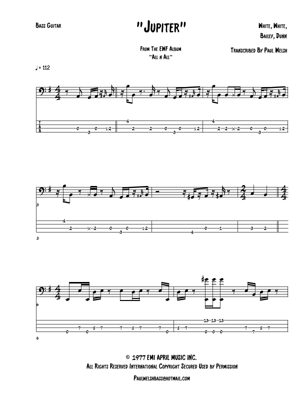 Jupiter (arr. P Welsh)