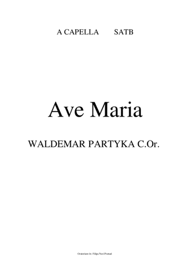 Ave Maria