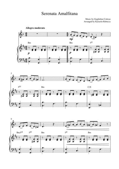 Serenata Amalfitana (Serenade of Amalfi) (arr. Kaiserin Rebecca)