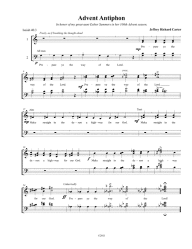 Advent Antiphon
