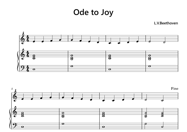 Ode to Joy (arr. Funtom)