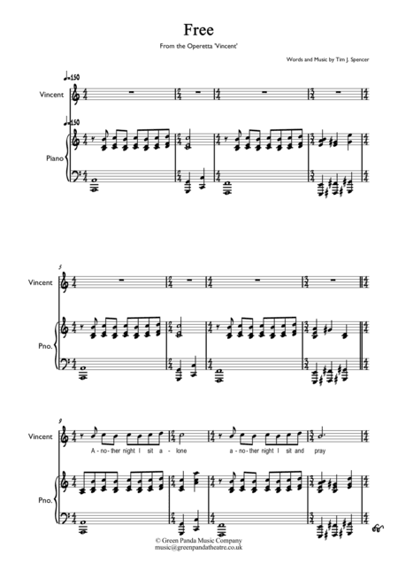 Free (From the Operetta 'Vincent')