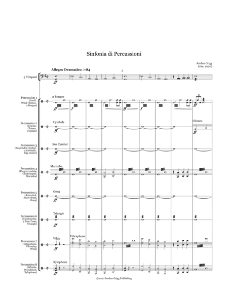 Sinfonia di Percussioni