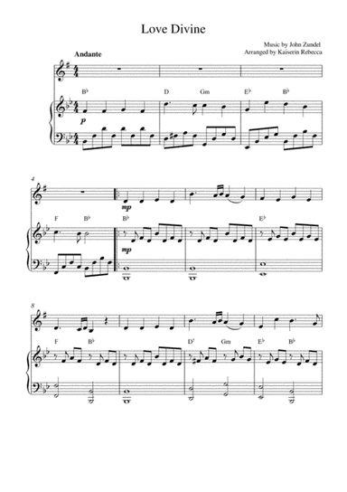 Love Divine (arr. Kaiserin Rebecca)