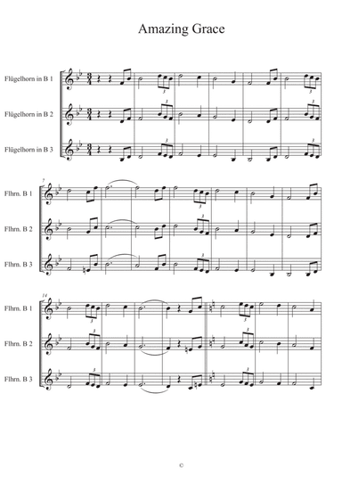 Amazing Grace (arr. jazzbob)