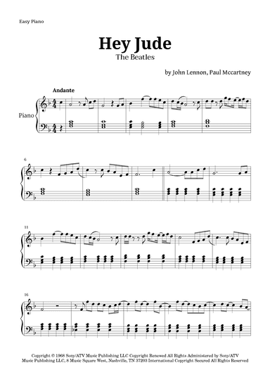 Hey Jude (arr. Langanho)