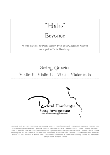 Halo (arr. David Hornberger)