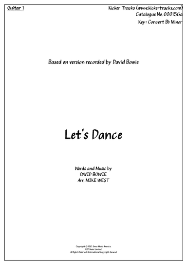 Let's Dance (arr. Michael Storeton-West)