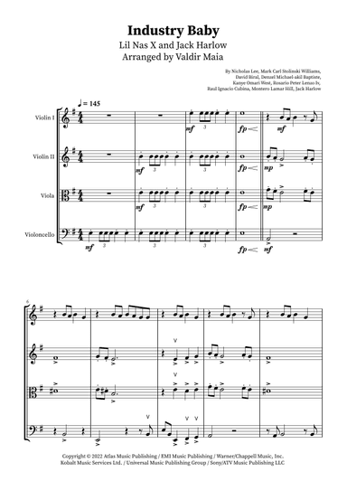 Industry Baby (arr. Valdir Maia)