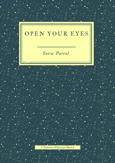 Open Your Eyes (arr. Lennon Strabelli)