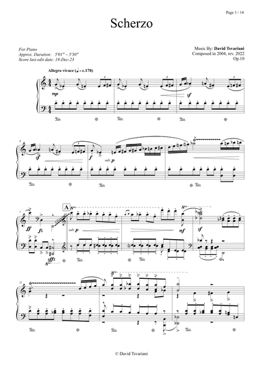 Scherzo Op.10