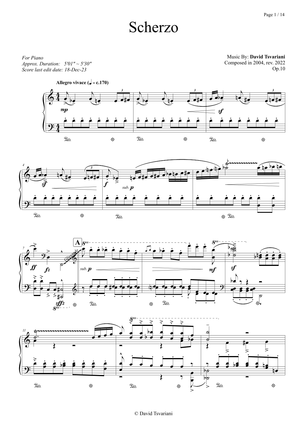 Scherzo Op.10