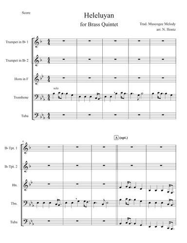 Heleluyan (arr. Nathaniel Hontz)