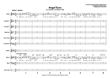 Angel Eyes (arr. Toshi Clinch)