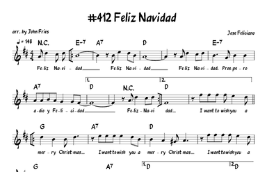 Feliz Navidad (arr. John Fries)