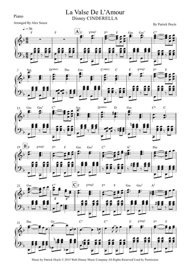 La Valse De L'amour (arr. Alex Souza)