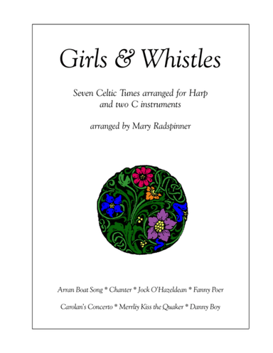 Girls and Whistles for Folk Harp and Winds (arr. Radspinner, Mary)