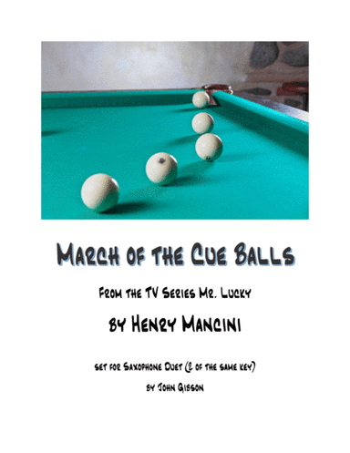 March Of The Cue Balls (arr. John Gibson)