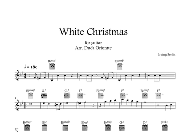 White Christmas (arr. Duda Oriontte)