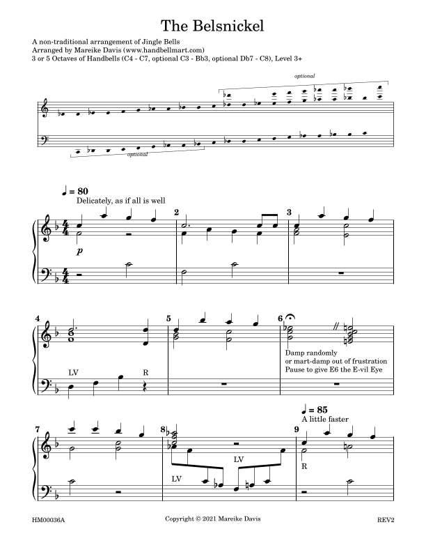 The Belsnickel (arr. Mareike Davis)