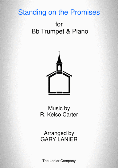 STANDING ON THE PROMISES (Bb Trumpet/Piano and Bb Trumpet Part) (arr. Gary Lanier)