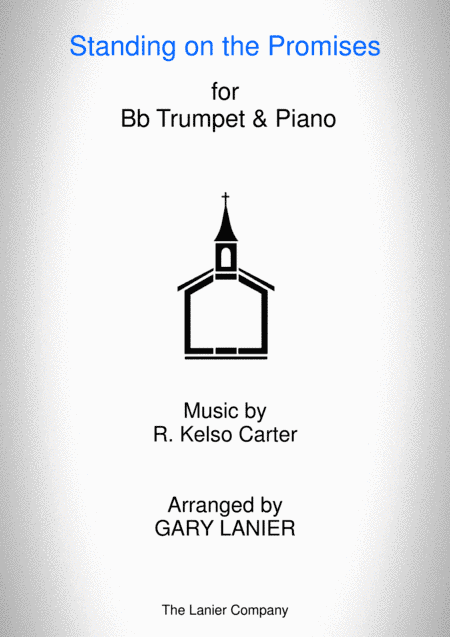 STANDING ON THE PROMISES (Bb Trumpet/Piano and Bb Trumpet Part) (arr. Gary Lanier)