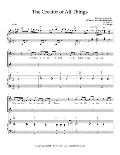 The Creator Of All Things