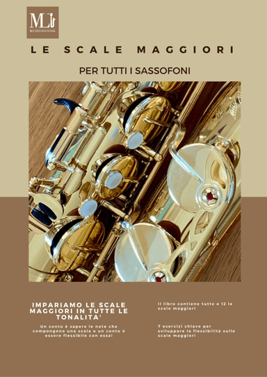 Le scale maggiori per tutti i sassofoni