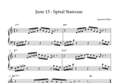 June 13 - Spiral Staircase