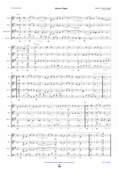 Moscow Nights (arr. Josef Štastný)