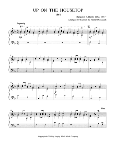 Up on the Housetop (arr. Richard Giszczak)