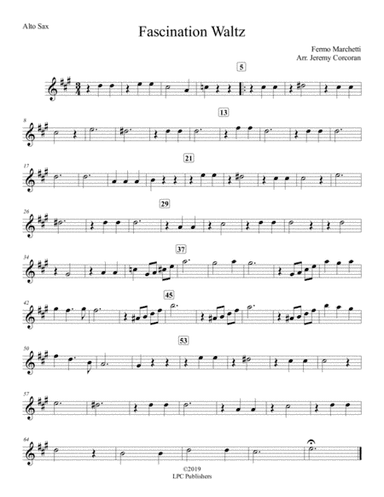 Fascination Waltz for Little Big Band (arr. Jeremy Corcoran)