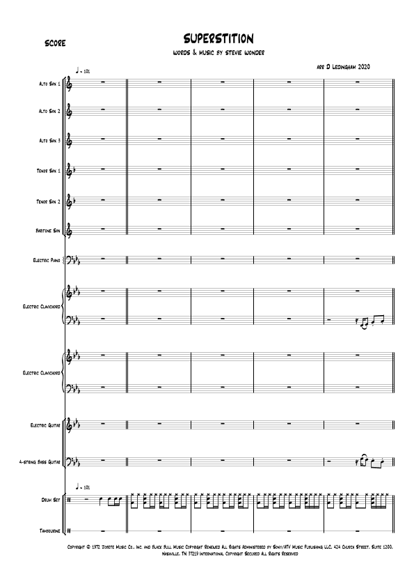 Superstition (arr. Musiscorz)