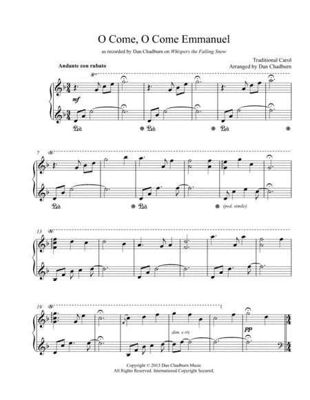 O Come, O Come Emmanuel
