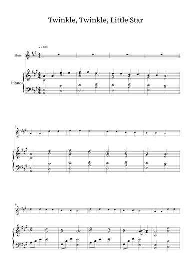 Twinkle Twinkle Little Star (arr. Richard Nicks)