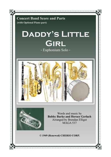 Daddy's Little Girl (arr. Brendan James Elliget MAGA 537)